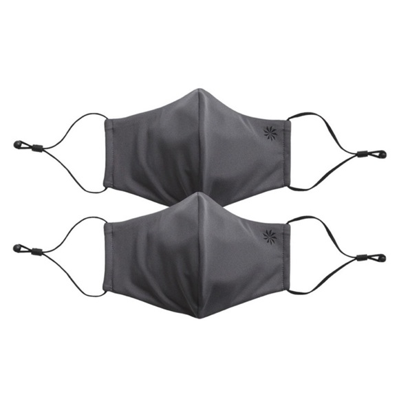 Athleta Other Athleta Activate 2 Pack Charcoal Gray Mask Poshmark